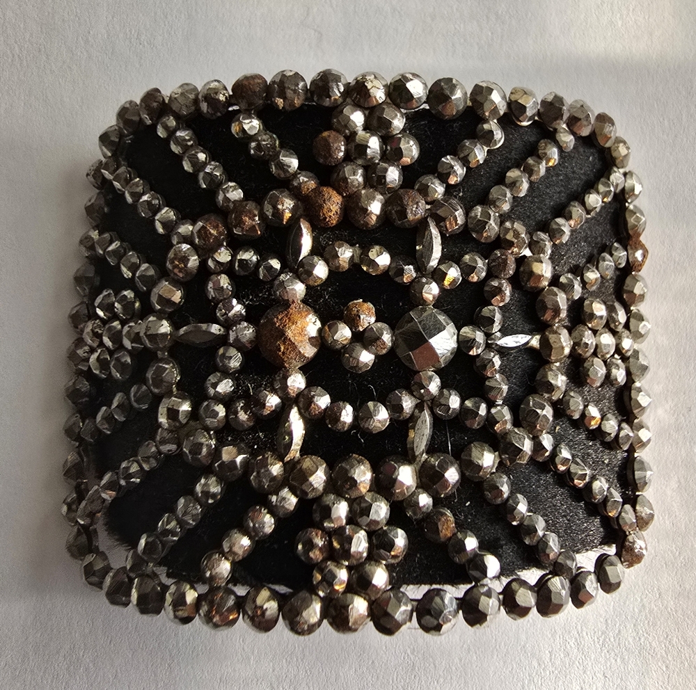 Vintage metal piece applique for jewelry making art repurpose